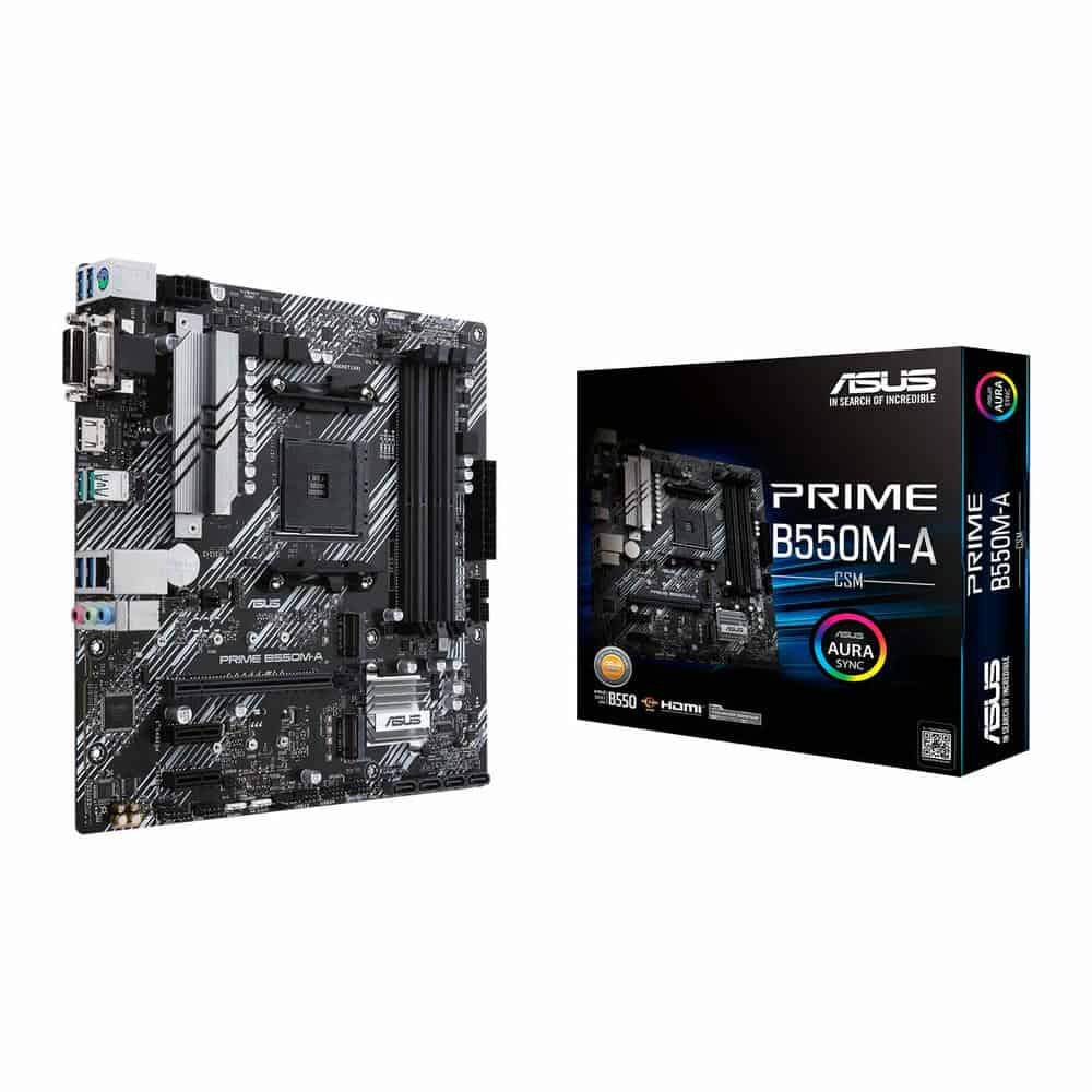 ASUS AMD PRIME B550 Refurbished MicroATX Motherboard